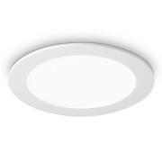 LED-taklampe Groove round, 3 000 K, 22,7 cm