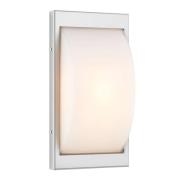 Utendørs LED-vegglampe 068LED, stål, 33 cm, IP44