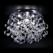 Høykvalitets taklampe CRYSTAL, 70 cm