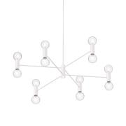 Modo Luce Chandelier hengelampe 13 lys 107cm hvit