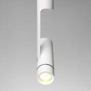 Oligo Hubble LED-skinnespot, 2 700 K hvit matt