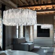 Slamp Accordéon LED-hengelampe hvit 3.000 K