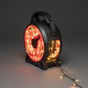 LED lyskryss Micro amber 400flames 27,93m