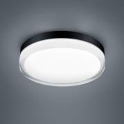 Helestra Tana LED-taklampe, svart, Ø 28 cm