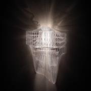 Slamp Aria design-vegglampe, transparent