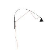 midgard AYNO wall L vegglampe svart/oransje 927