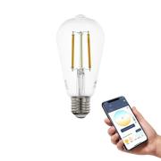 EGLO connect E27 ST64-lampe 6W 806lm 2200-6500K