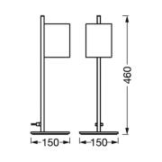 LEDVANCE SMART+ WiFi Decor Wood LED-bordlampe