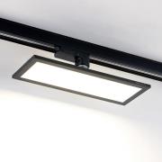 Arcchio Hairis LED-panel, 30 cm, svart, 4000 K