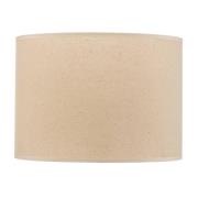 Lampeskjerm Roller, beige, Ø 25 cm, høyde 18 cm
