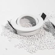 BRUMBERG Loop-S hus for innfelt spotlights, hvit