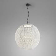 Bover Nans Sphere S/80 LED utendørs pendellampe beige