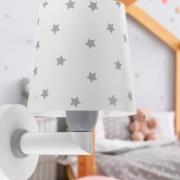 Dalber Star Light vegglampe til barnerom hvit