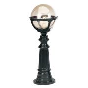 Veilampe Java, svart, høyde 75 cm, metall, IP44