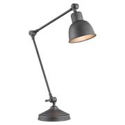 Bordlampe Emoti, antracitt, 45 cm høy, justerbar