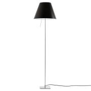 Luceplan Costanza gulvlampe D13tif, alu/svart