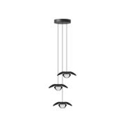 UMAGE Forget Me Not mini pendel 3 lyskilder, eik svart