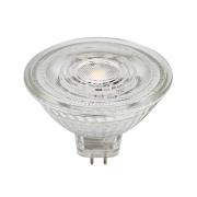 Prios LED-reflektorpære GU5.3 4,9W 500lm 36° klar 827