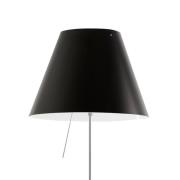 Luceplan Costanza gulvlampe D13ti, alu/svart