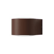 LOOM DESIGN Frey LED-vegglampe IP65 2x6W corten