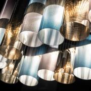 Slamp LED-hengelampe La Lollo, tinnfarget, 100 cm