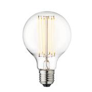 LED-pære Globe, E27, Ø 8 cm, 3,5 W, 2200 K, dimbar