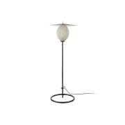 Gubi utendørs gulvlampe Satellite, IP65, svart/kremhvit