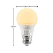 LED-pære E27 A60 7W hvit 3 000 K 10 stk