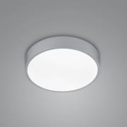 LED-taklampe Waco, CCT, Ø 31 cm, titan