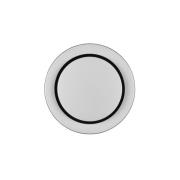 LED-taklampe Atria, Ø 38 cm, svart, plast, CCT