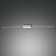 Nala LED-speillampe, hvit, bredde 110 cm, metall