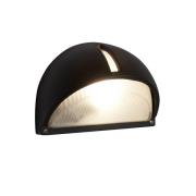 Utendørs vegglampe Kentucky med glass-skjerm, IP44