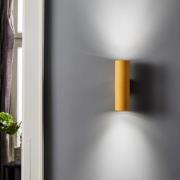 Vegglampe Marion, 2 lyskilder, gullfarget