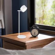 LED-bordlampe med batteri Jorje CCT 4 i 1 hvit