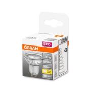 OSRAM LED-reflektor GU10 6,9W varmhvit 120°