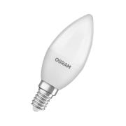 OSRAM LED Classic Star, stearinlys, matt, E14, 4,9 W, 4000 K