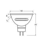 OSRAM LED-reflektor GU5.3, CCT, 12 V AC/DC, 5,6 W, 36°, 36°