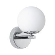 Paulmann Gove LED-vegglampe IP44 1 lyskilde opp krom