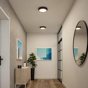 Paulmann Malik LED-taklampe, 3-trinns dimbar, svart