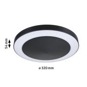 Paulmann LED-utelampe Circula, antrasitt, sensor, IP44