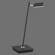 PURE Mira LED-bordlampe, dimbar, svart