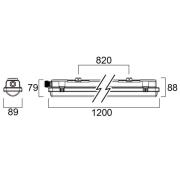 Sylvania Resisto fuktbestandig 1200 IP66 4000K 20W