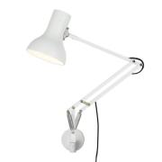 Anglepoise Type 75 Mini LED-vegglampe, alpin hvit