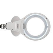 LED-klemmelampe MAULmakro, hvit, høyde 50 cm