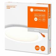 LEDVANCE Recess Slim LED-innbyggingslampe Ø22cm 6500K