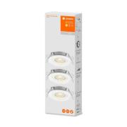 LEDVANCE Adj Simple Dim innfelt spotlight 3 enheter 2 700 K hvit