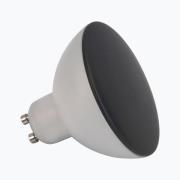 LED-pære GU10 4,9W CCT 2 700/4 000 K Ø 7cm svart