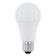 LED-pære E27 A60 11 W, varmhvit, opal