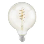 LED-globepære E27 G125 4W 2°200 K filament