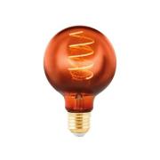 LED-globe E27 G80 4 W filament 2 000 K kobber